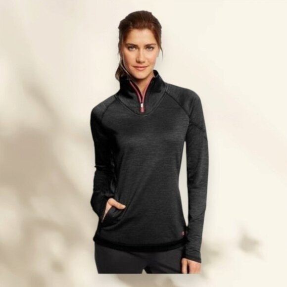 Champion Women's Activewearâ Fleece Quarter-Zip Pullover Jacket Size Small - Picture 1 of 6